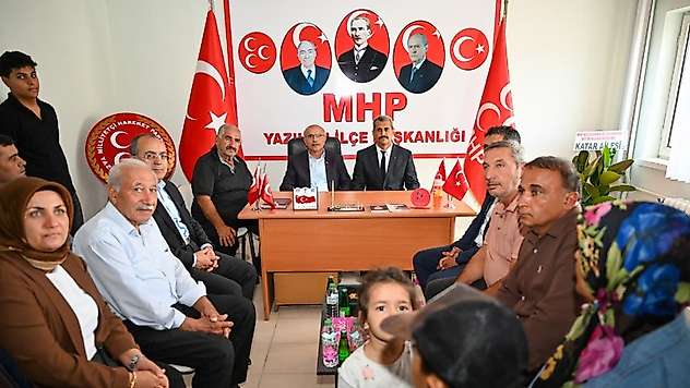 Başkan Sami Er Yazıhan'da Hizmetleri Yerinde İnceledi