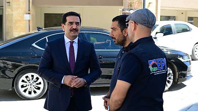 Başkan Taşkın Bakırcılar Çarşısı'nda İncelemelerde Bulundu