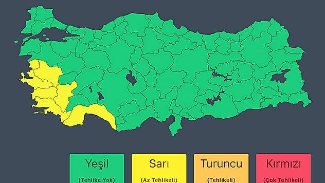Batı'da Kuvvetli Yağış Uyarısı: İçişleri'nden Kritik Duyuru