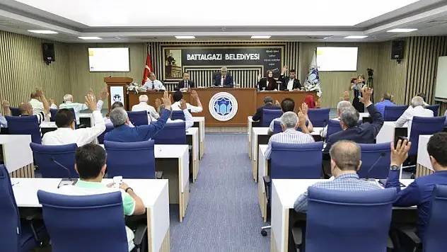 Battalgazi Belediye Meclisi, Temmuz Ayı Olağan Toplantısını Gerçekleştirdi