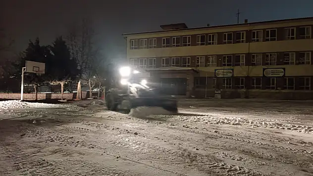 Battalgazi Belediyesi'nden Okullarda Kar Seferberliği