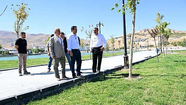 Battalgazi'de 180 Dönümlük Rekreasyon Alanında Sona Doğru