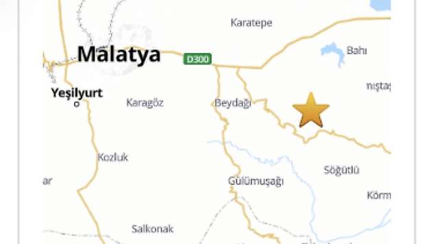 Battalgazi'de 4.0 Büyüklüğünde Deprem