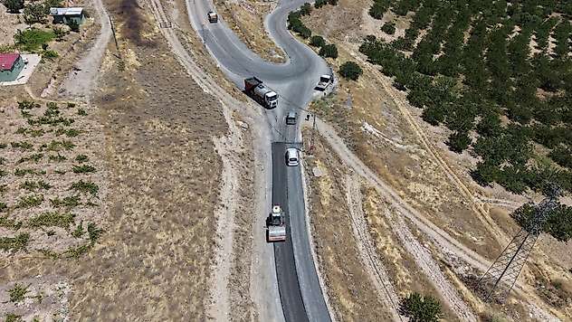Battalgazi'de Asfalt Çalışmaları Sürüyor