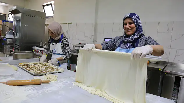 Battalgazi'de Kadın Kooperatifinden Sofralara