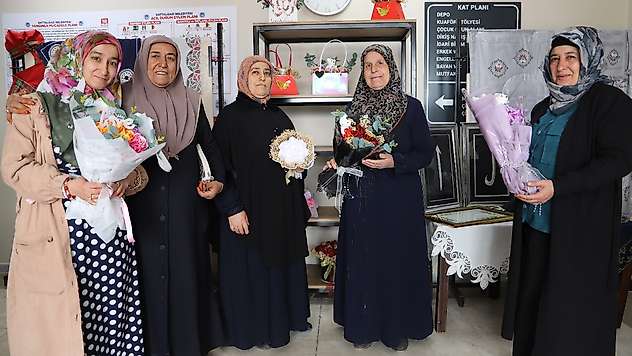 Battalgazi'de Kadınların El Emeği 8 Mart Sergisinde Buluştu
