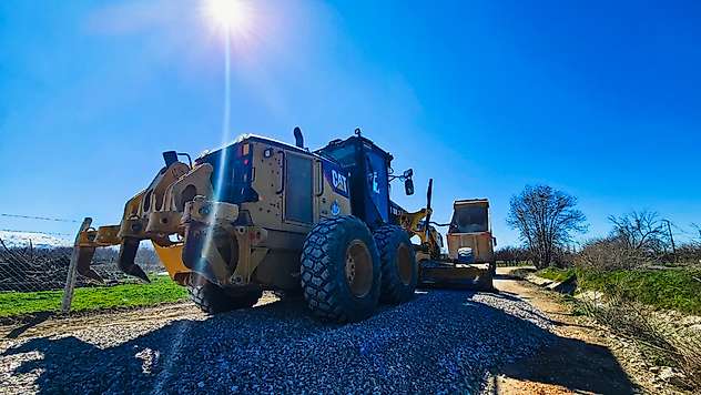 Battalgazi'de Kırsal Yollara Güçlendirme Çalışması