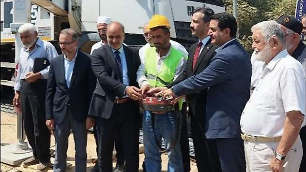 Battalgazi'de Mehmet Çoloğlu Camii'nin Temeli Dualarla Atıldı