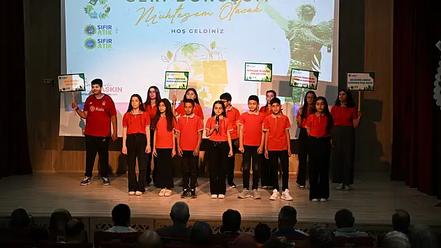 Battalgazi'de Miniklerden Geri Dönüşüm Etkinliği