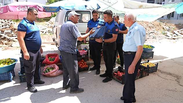 Battalgazi'de Semt Pazarlarında Zabıta Denetimi