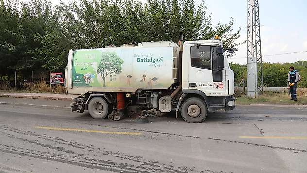 Battalgazi'de Temizlik Çalışmaları Sürüyor