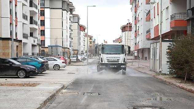 Battalgazi'de Yağış ve Bayram Sonrası Temizlik Seferberliği