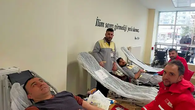 Battalgazi Devlet Hastanemizde Kan Bağış Standı Kuruldu