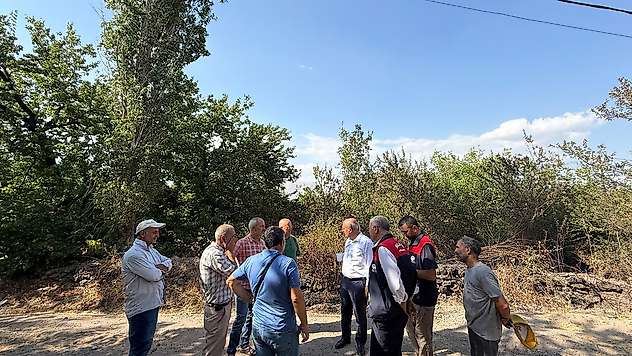 Battalgazi ve Kale'de Anız Yangınları Kontrol Altına Alındı