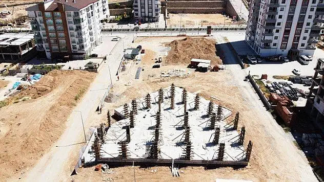 Battalgazi Yeşilçam Sosyal Tesislerinde Çalışmalar Sürüyor