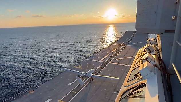 Bayraktar TB-3'ten TCG-ANADOLU'ya ilk iniş-kalkış