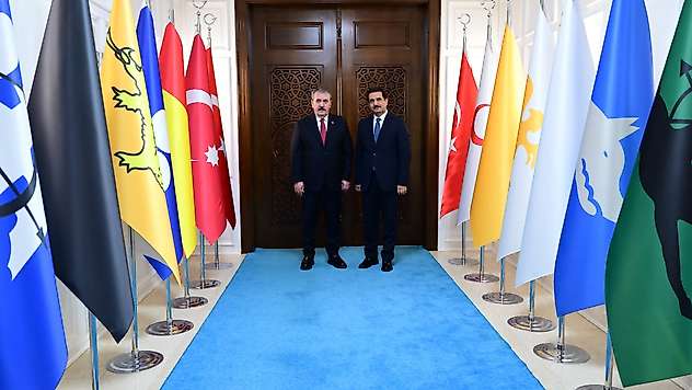 BBP Genel Başkanı Destici, Battalgazi Belediye Başkanı Taşkın'ı Ziyaret Etti