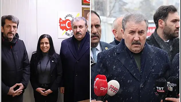 BBP Genel Başkanı Destici'den Malatya'ya Ziyaret