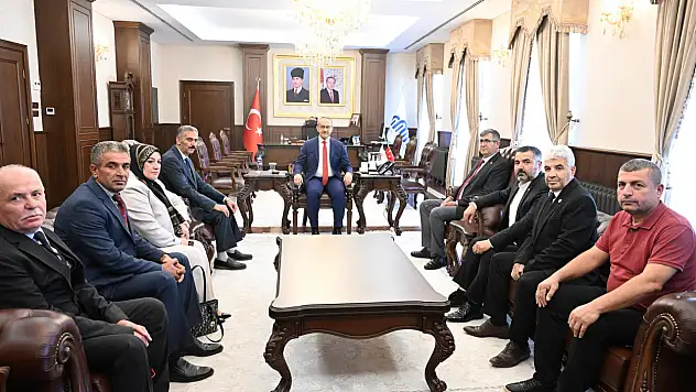 BBP Malatya İl Teşkilatından Vali Seddar Yavuz'a Ziyaret