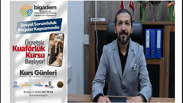 BİGADEM'den Ücretsiz Kuaförlük Kursu Başlıyor