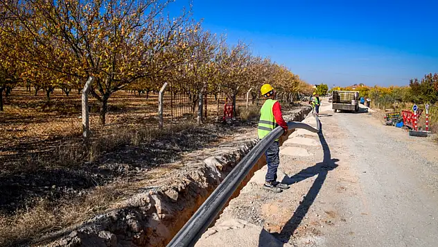 Bindal Mahallesi'ne 50 Kilometrelik Yeni İçme Suyu Hattı