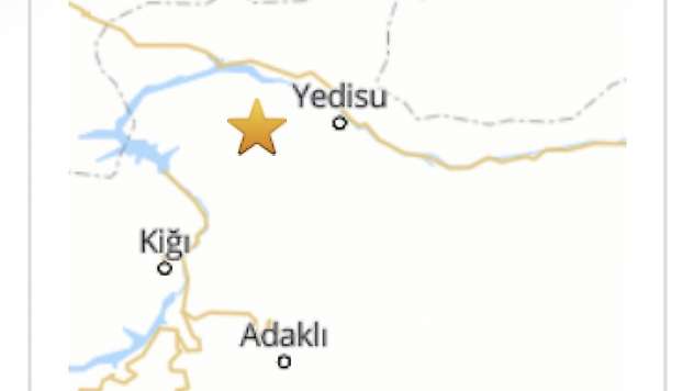 Bingöl Yedisu'da 4.4 Büyüklüğünde Deprem