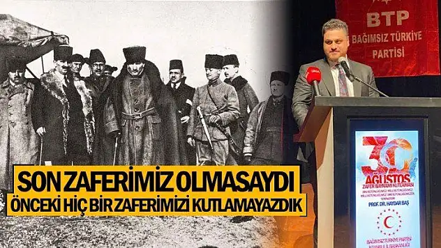 Biz vatanı sevmeyi Haydar Baş'tan öğrendik