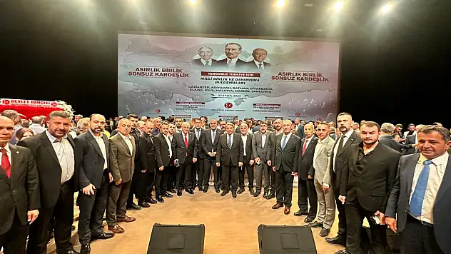 Bölge İllerinden Katılım: MHP'den Birlik ve Dayanışma Çağrısı