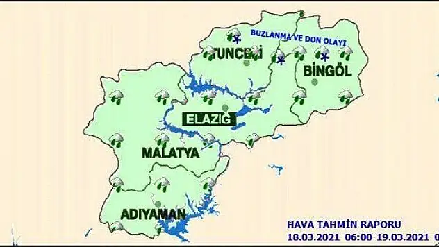 Bölgede Meteorolojik Görünüm