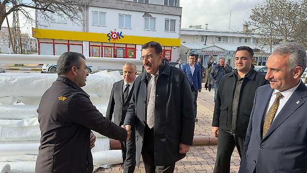 Bülent Tüfenkçi Arguvan'da Esnafın Nabzını Tuttu