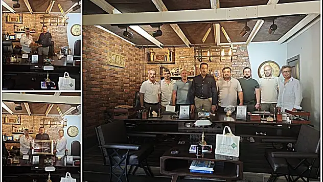 Bülent Tüfenkci  ve beraberindeki  Heyet  Bandırma'da