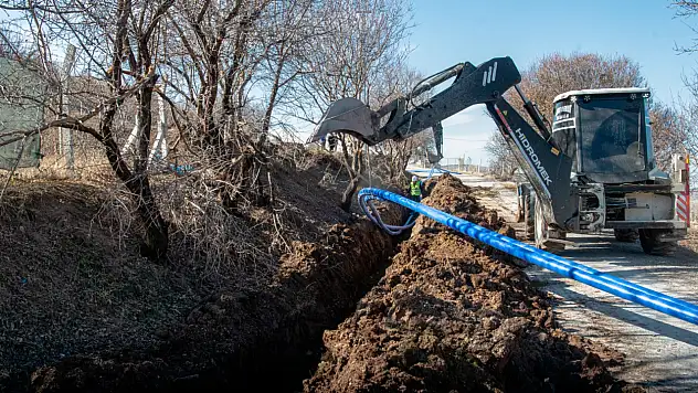 Bulutlu ve Hisartepe'ye 12.300 Metre İçme Suyu Hattı