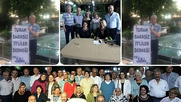 Turan Emeksiz 77'liler İftar Proğramında Buluştu