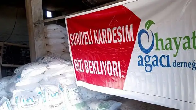 Hayat Ağacı Derneği'nin Gönderdiği Yardımlar Yerine Ulaştı…