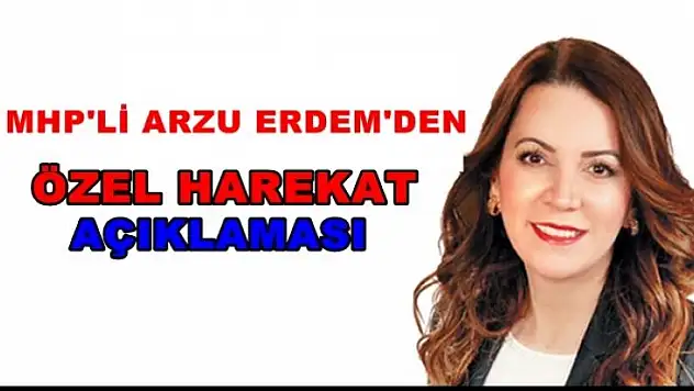 MHP'li Arzu Erdem'den PÖH Alımı Açıklaması