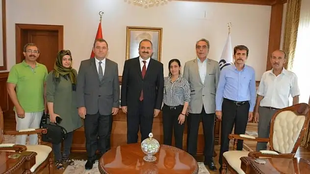 Bimyad'dan  Vali  Kaban'a  Hayırlı  Olsun  Ziyareti