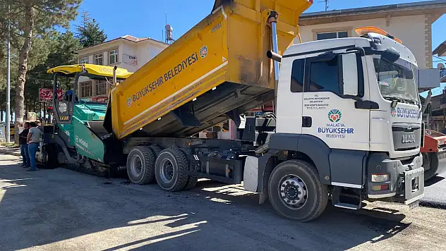 Büyükşehir Belediyesi'nden Arapgir'e Kapsamlı Yol ve Altyapı Çalışması