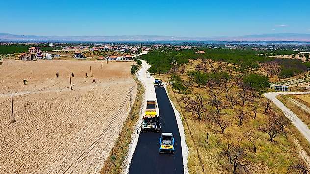 Büyükşehir'de Yol Çalışmaları Aralıksız Sürüyor