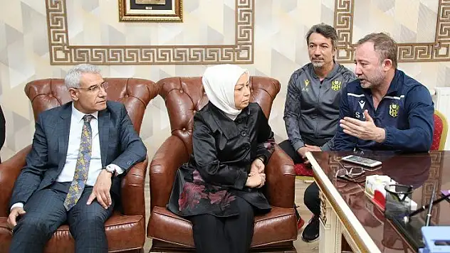 Çalık Ve Güder'den Yeni Malatyaspor'a Ziyaret