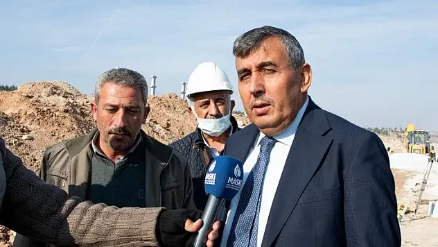 Çarmuzu Mahallesi Sulama Suyu Hattı Yenileniyor