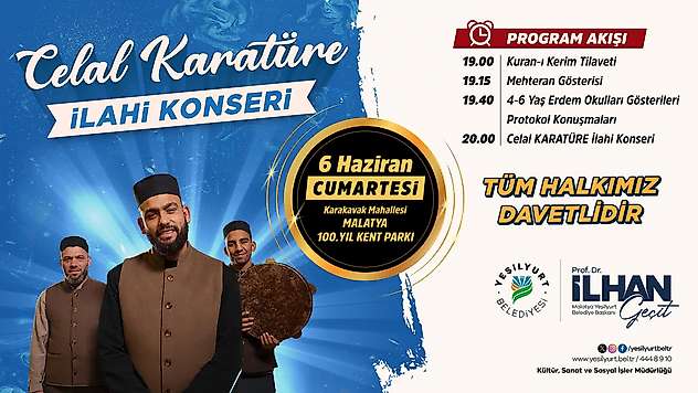 Celal Karatüre Malatyalılarla Buluşuyor
