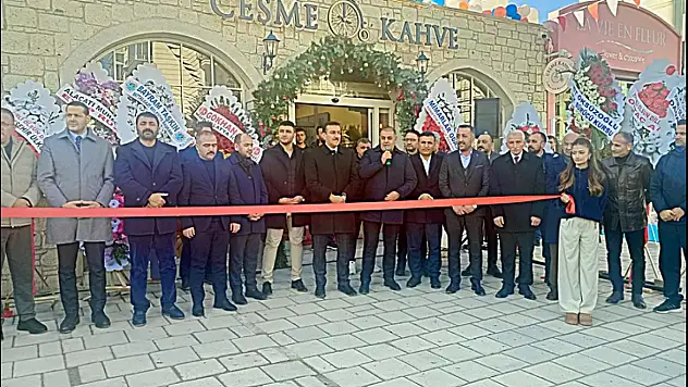 Çeşme Cafe Malatya'da Görkemli Bir Açılışla Hizmete Girdi