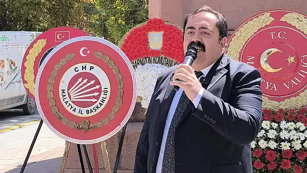 CHP İl Başkanı Barış Yıldız: '30 Ağustos'un mirasçıları olarak tam bağımsızlığa sahip çıkıyoruz'