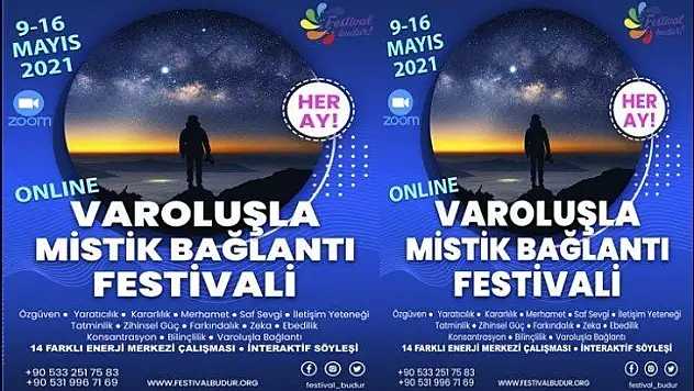 Covıd-19'a Karşı Varoluşla Mistik Bağlantı Festivali