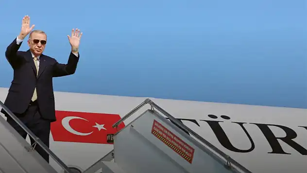 Cumhurbaşkanı Erdoğan, Çin'e gitti