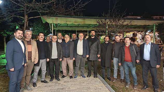 Darende'de Siyasi Parti Başkanları İftar Sofrasında Buluştu