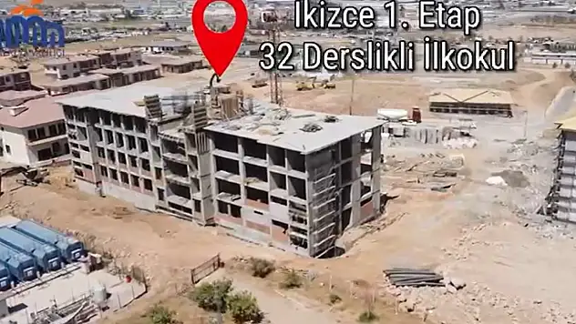 Deprem Sonrası Malatya'da Eğitim Yatırımları: Yeşilyurt İkizce Bölgesi'ne Yeni Okullar Yükseliyor