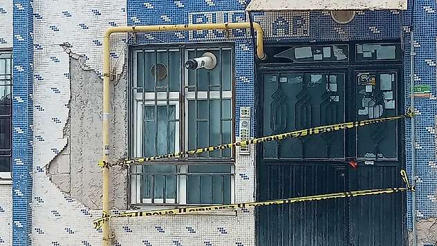 Depremde Çatlayan Binada Yeni Endişe