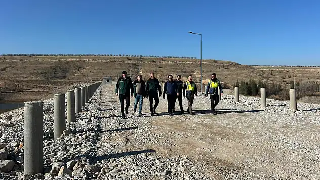 Devlet Su İşleri Bölge Müdürlüğü Malatya'daki Projeleri Sahada İnceledi