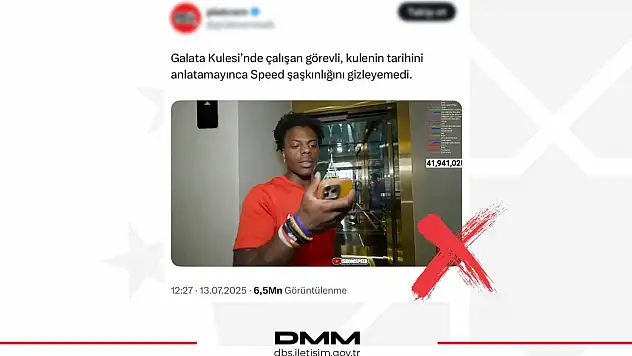 DMM'den Galata Kulesi'yle ilgili iddialara yanıt